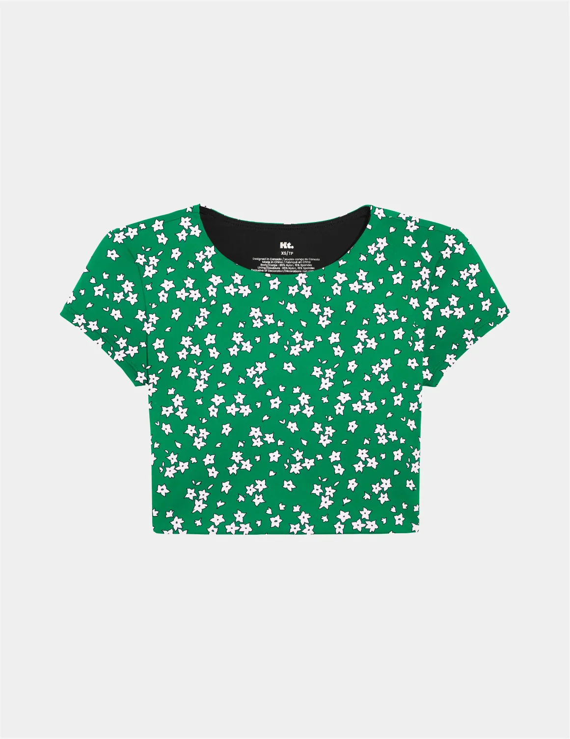 High Tide Cropped Swim Top - Image 5