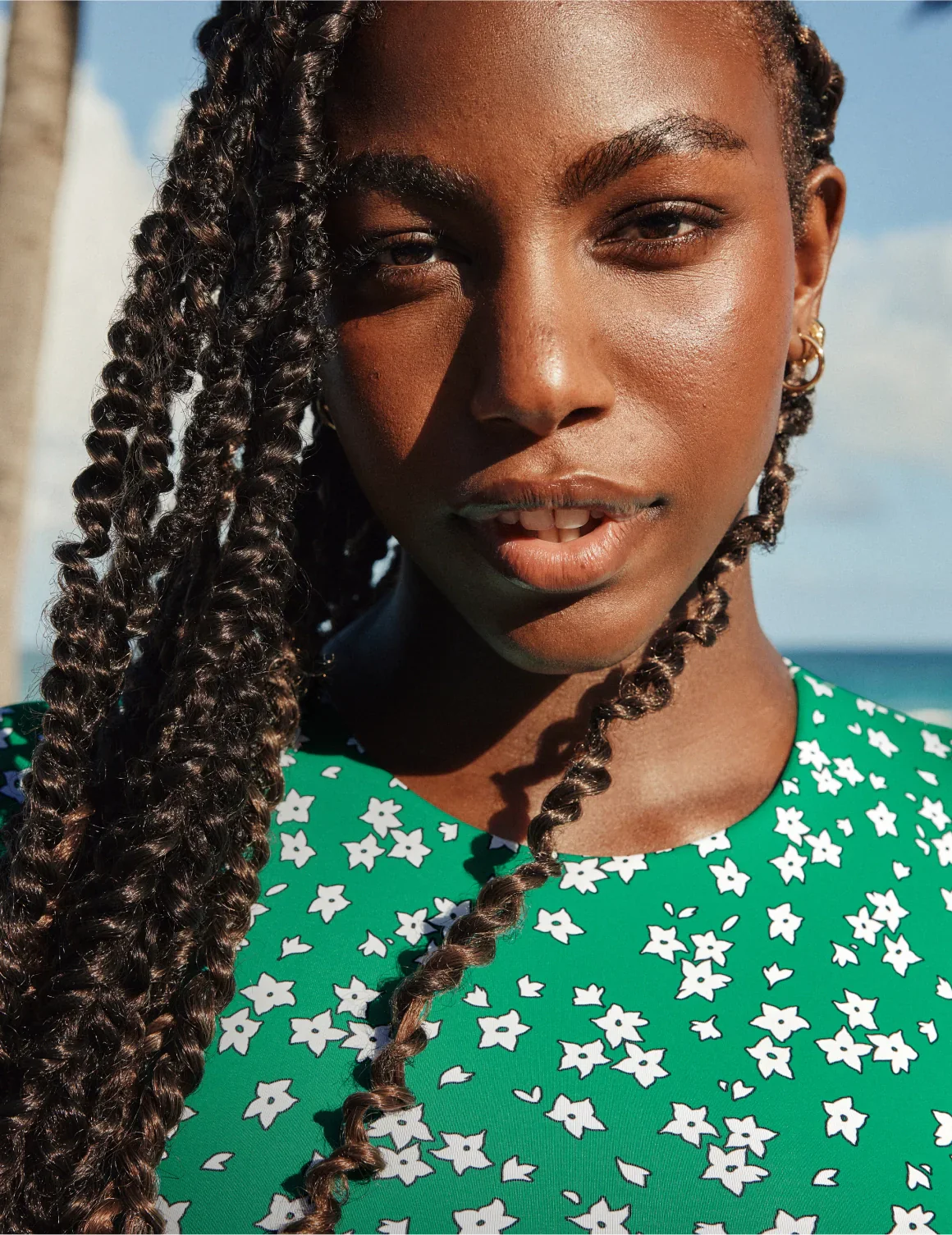High Tide Cropped Swim Top - Image 6