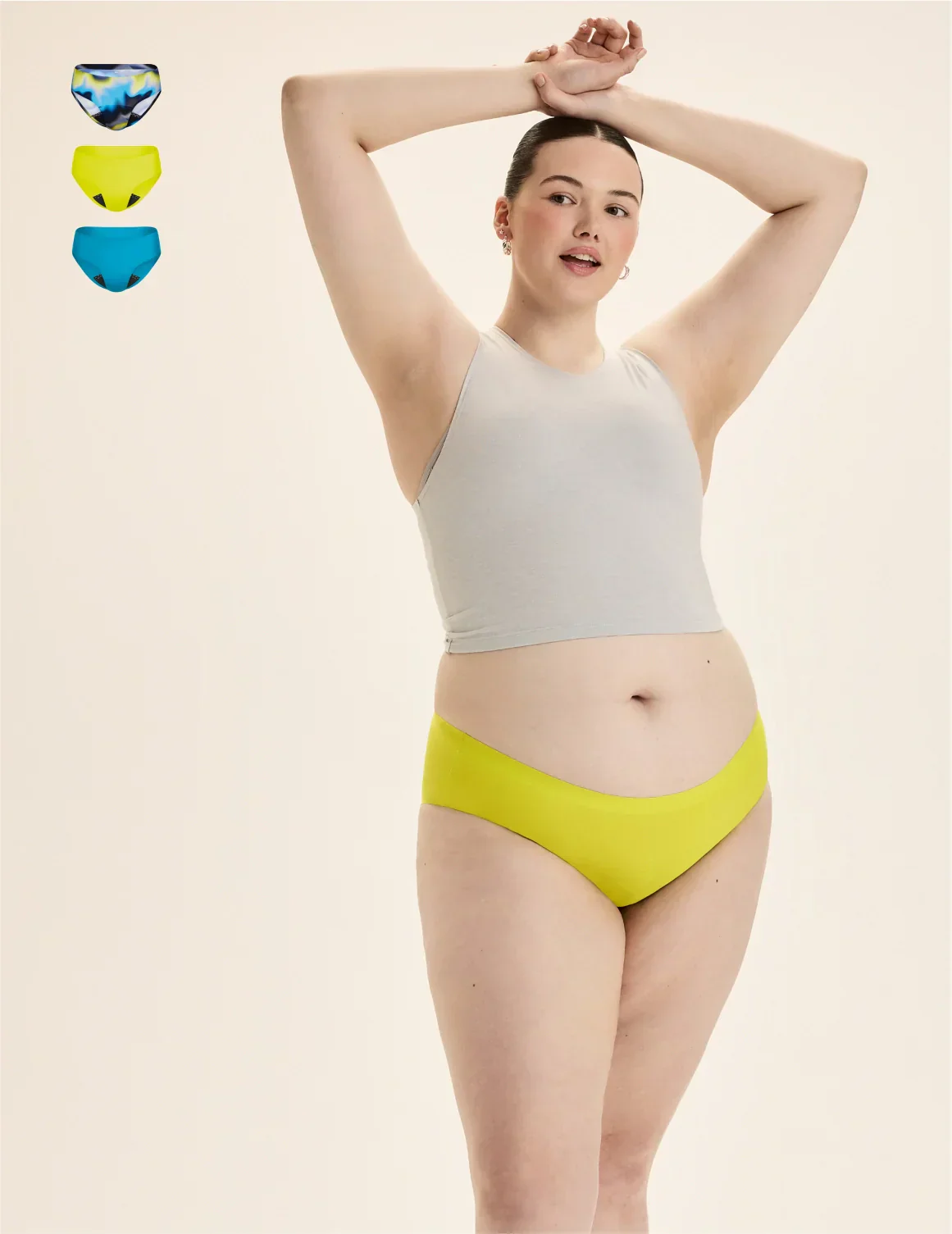 Leakproof UltraThin No-Show Bikini 3-Pack - Image 21