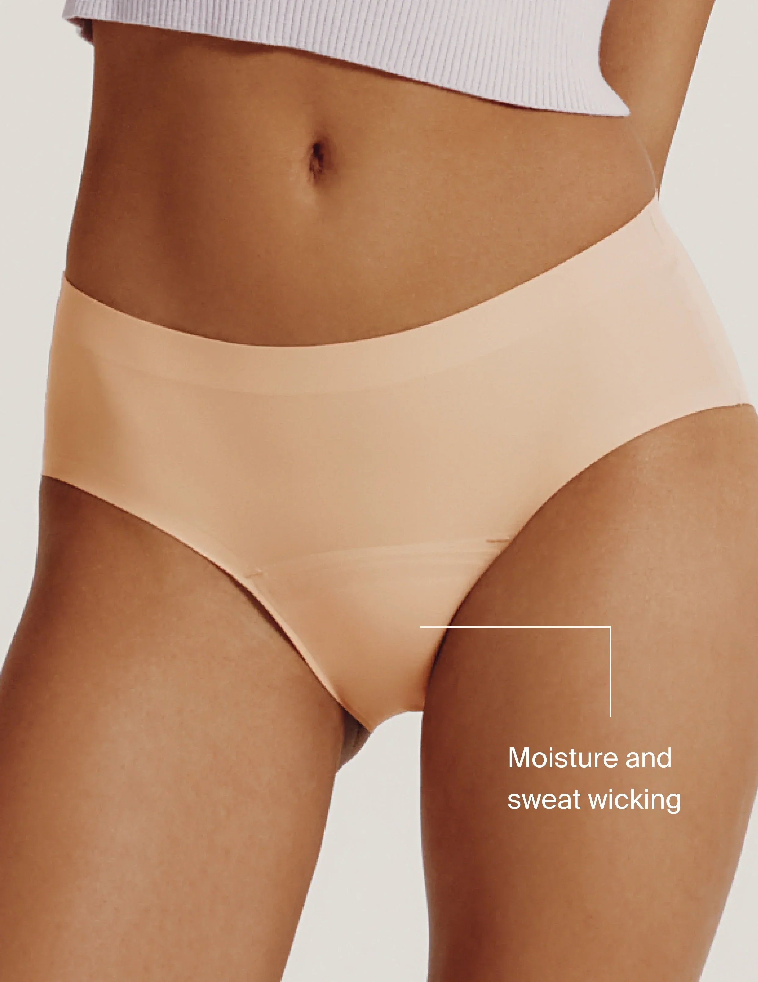 Leakproof UltraThin No-Show Bikini - Image 44