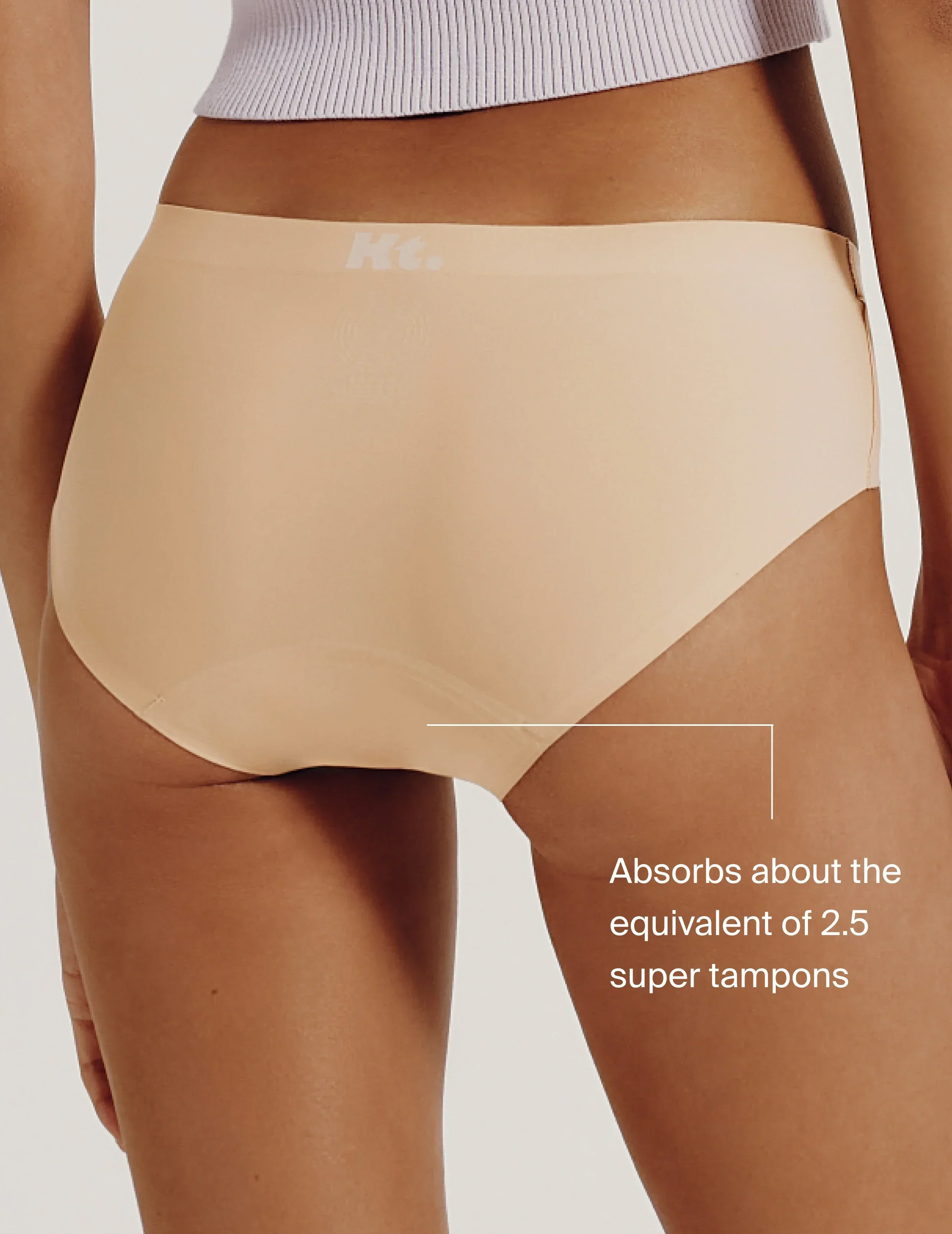 Leakproof UltraThin No-Show Bikini - Image 46