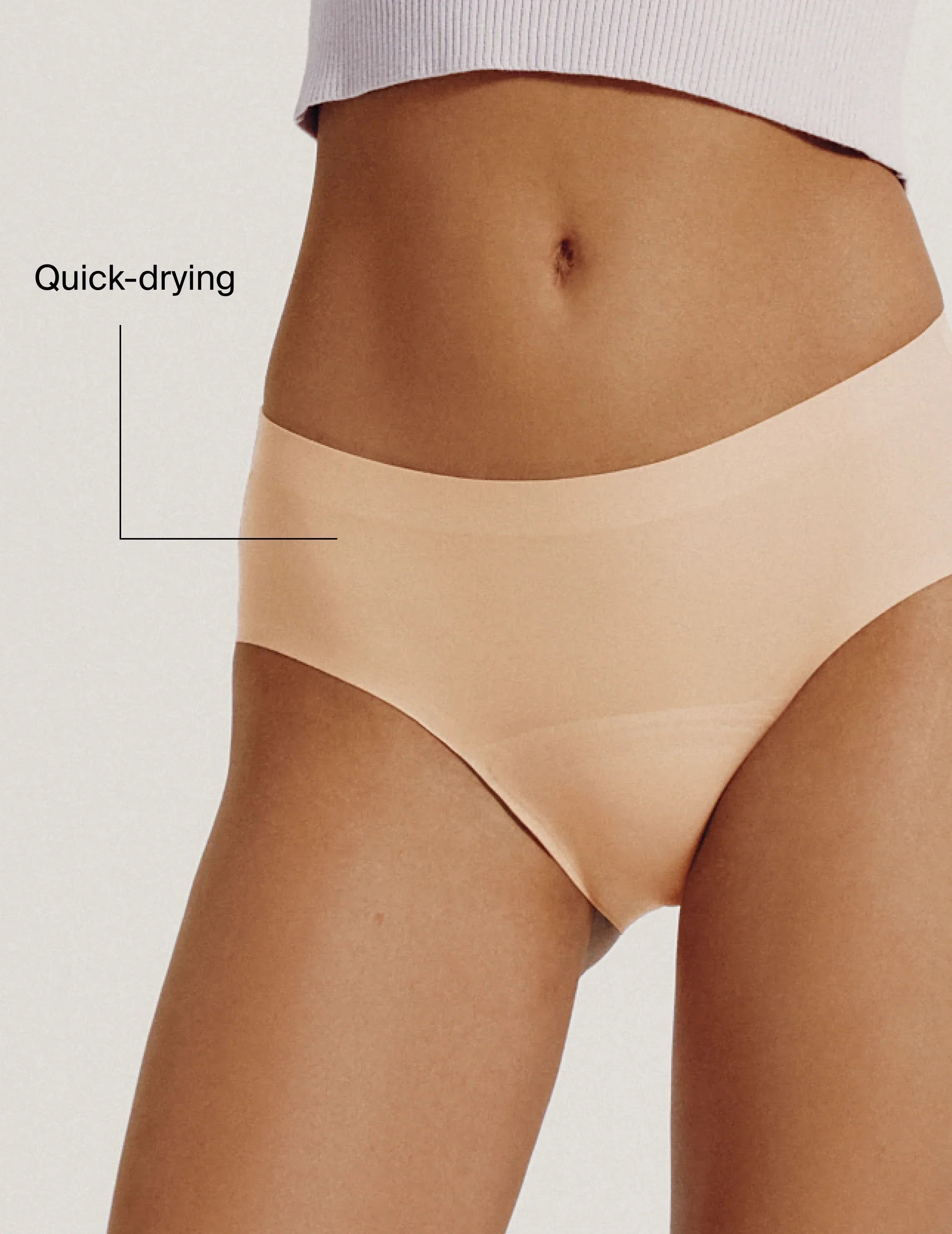 Leakproof UltraThin No-Show Bikini - Image 47
