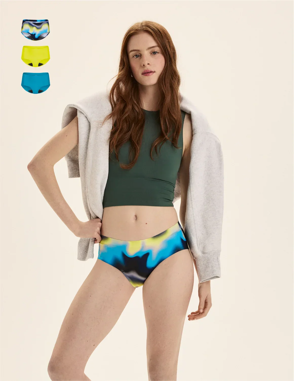 Leakproof UltraThin No-Show Boyshort 3-Pack - Image 4