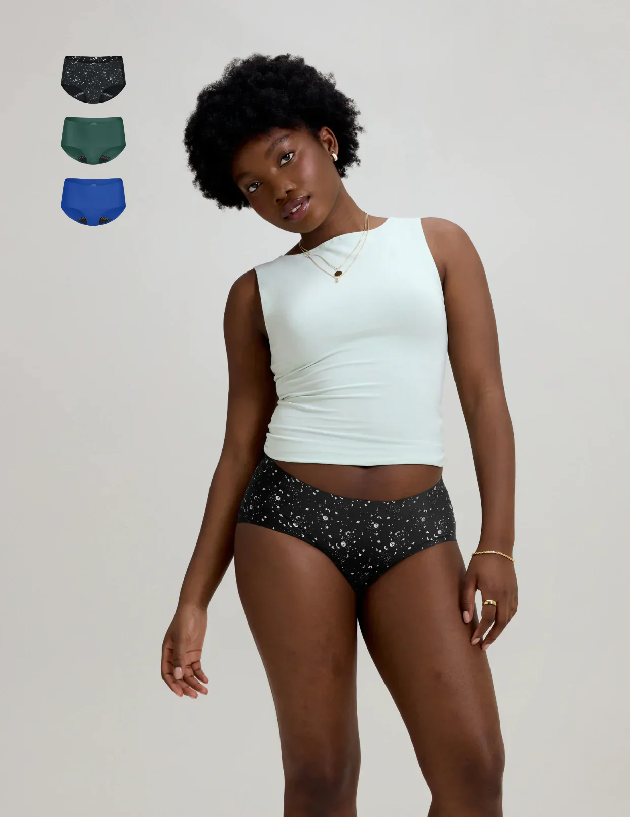 Leakproof UltraThin No-Show Boyshort 3-Pack - Last Call - Image 31