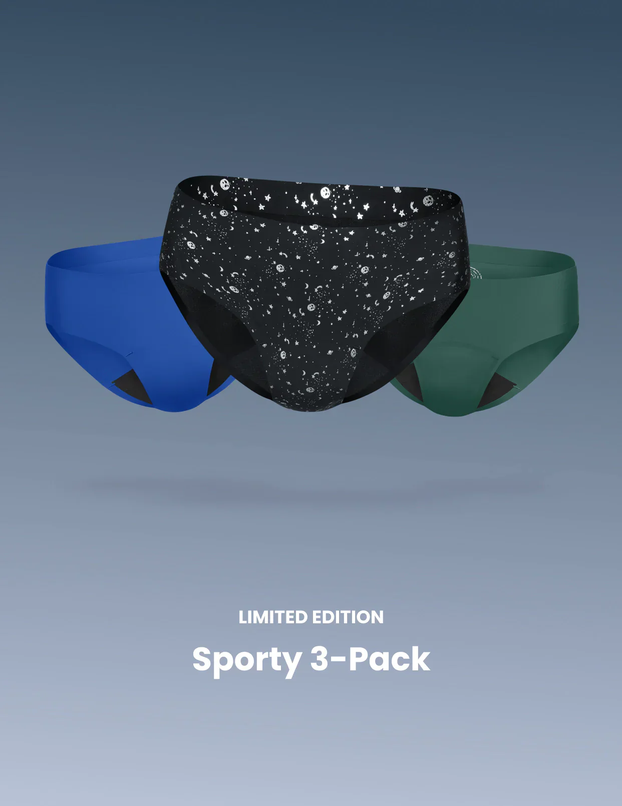 Light Leakproof No-Show Underwear Bikini 3-Pack - Last Call - Image 51