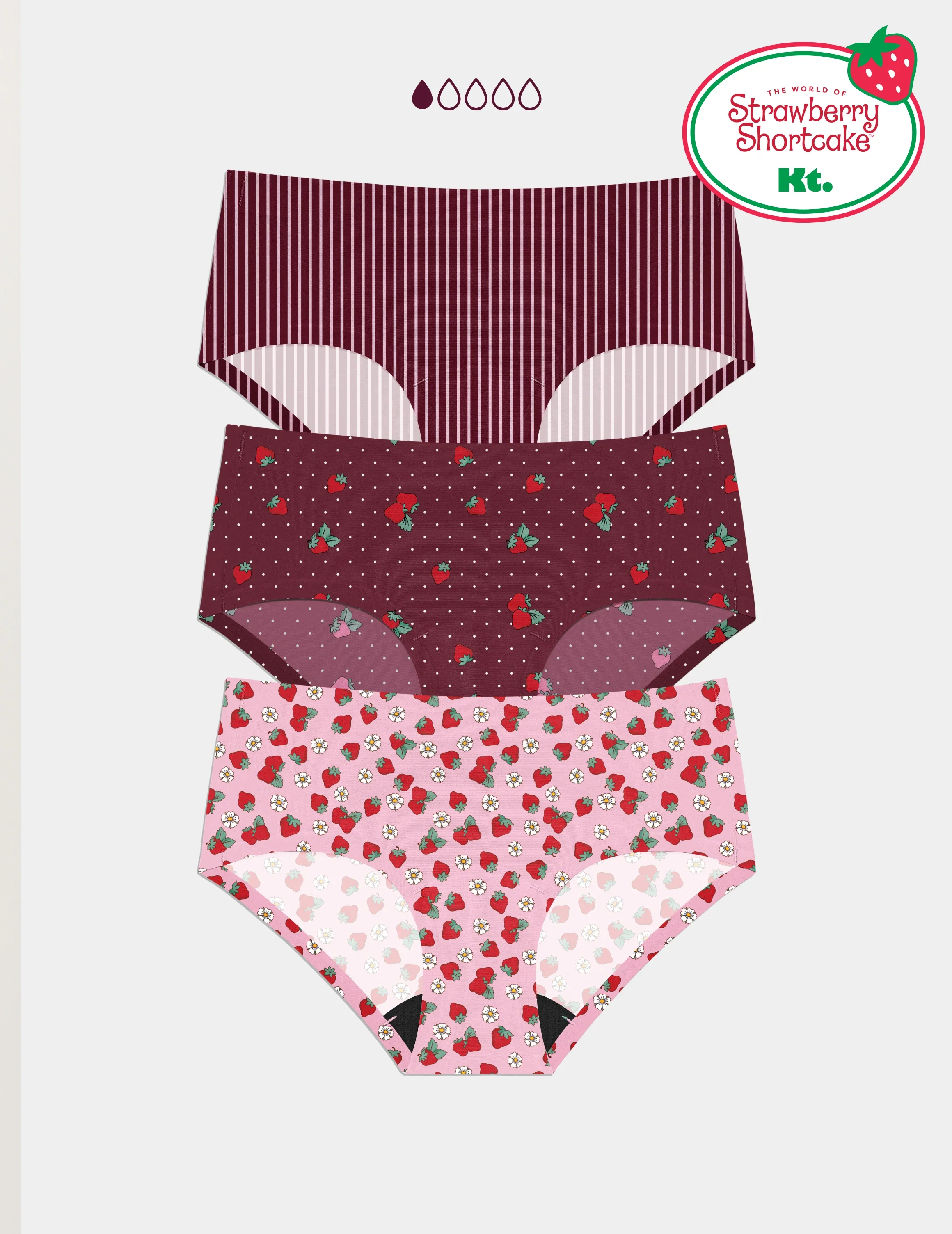 Light Leakproof No-Show Boyshort 3-Pack - Image 30