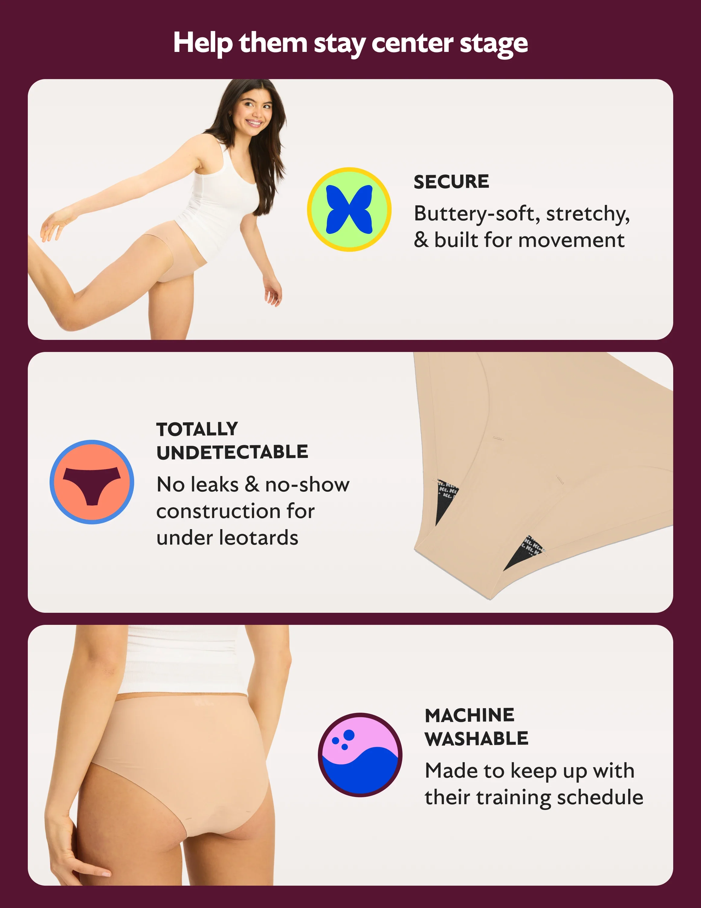 StageProof™ Leakproof UltraThin Underwear - Image 7