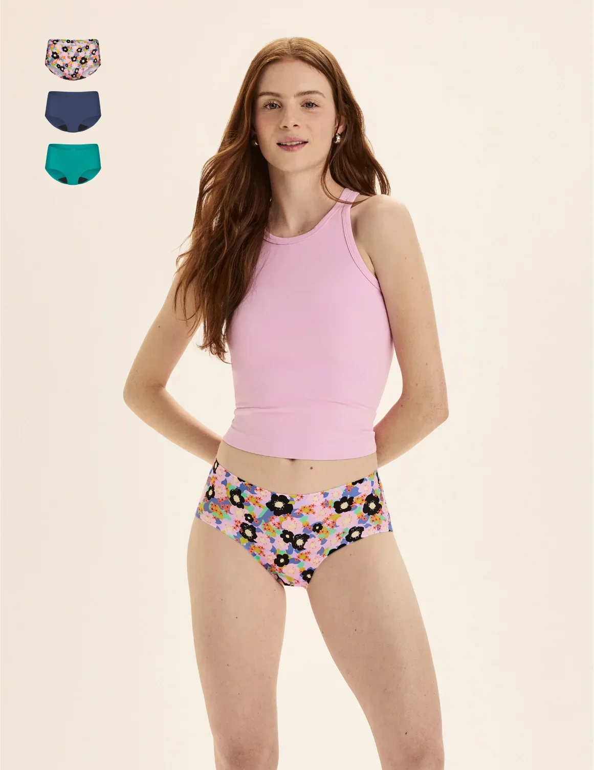 Super Leakproof® No-Show Boyshort 3-Pack - Last Call - Image 15