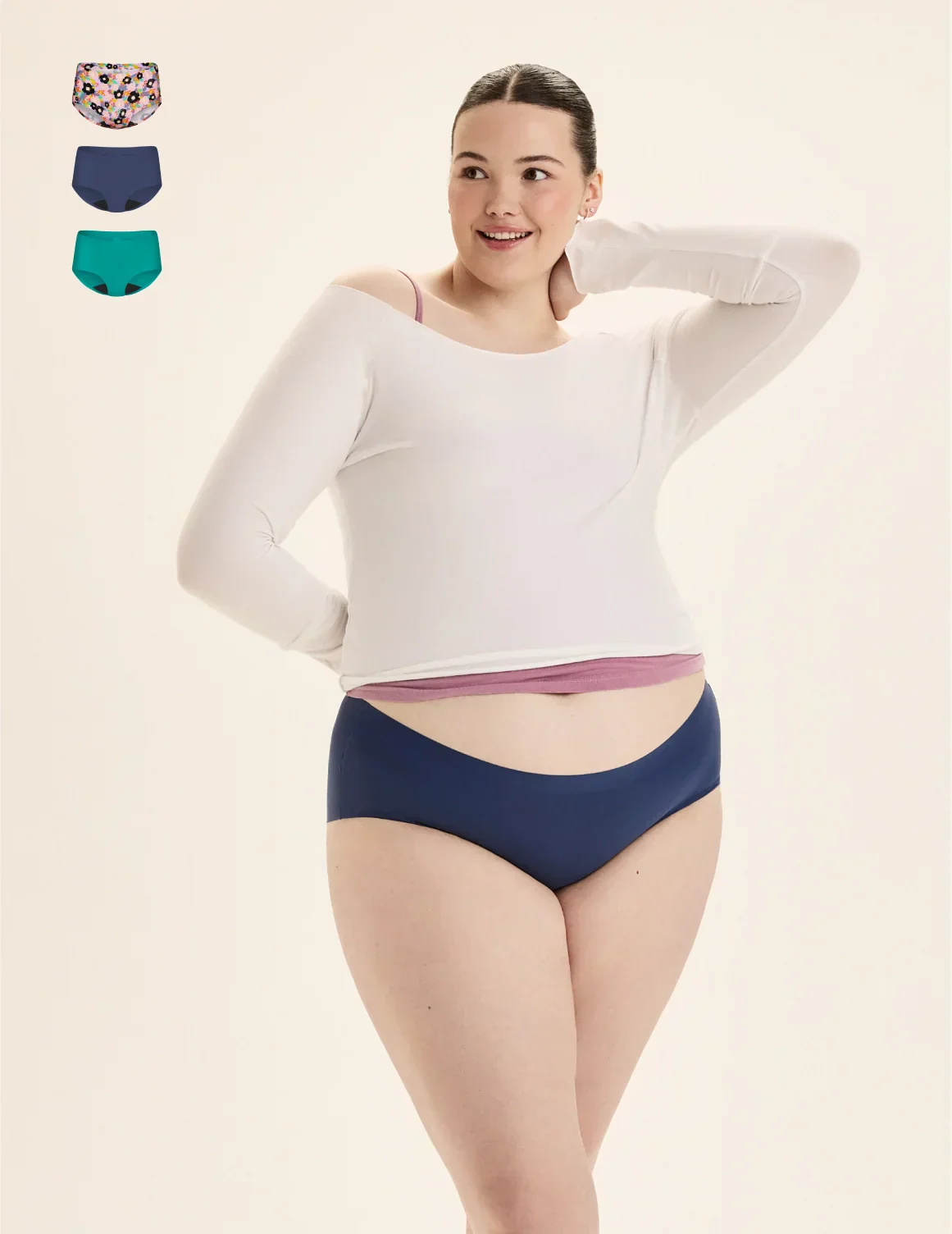 Super Leakproof® No-Show Boyshort 3-Pack - Last Call - Image 27