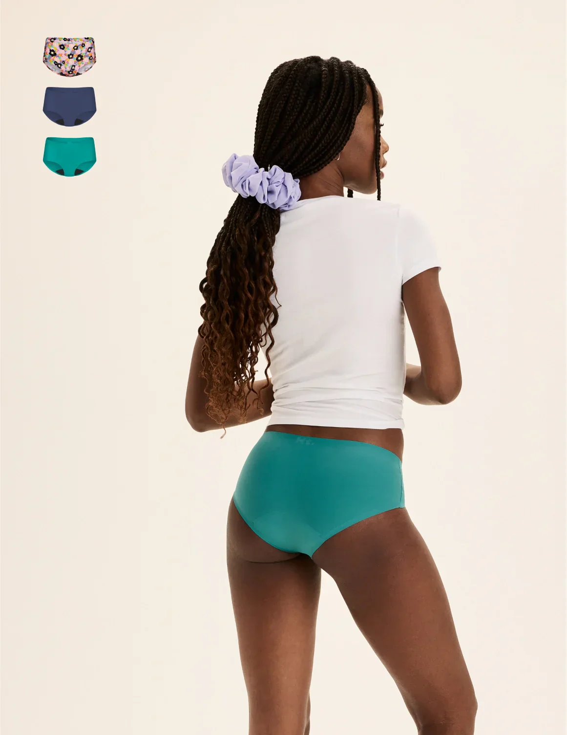 Super Leakproof® No-Show Boyshort 3-Pack - Last Call - Image 32