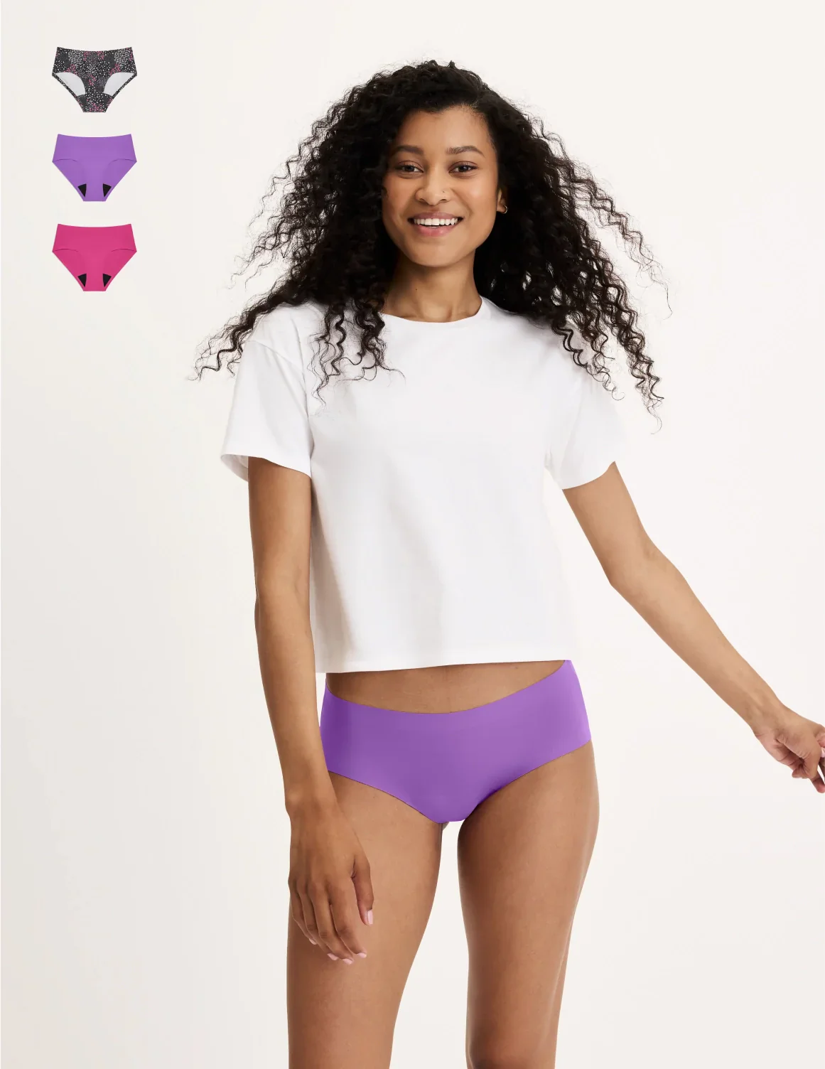 Super Leakproof® No-Show Boyshort 3-Pack - Last Call - Image 44
