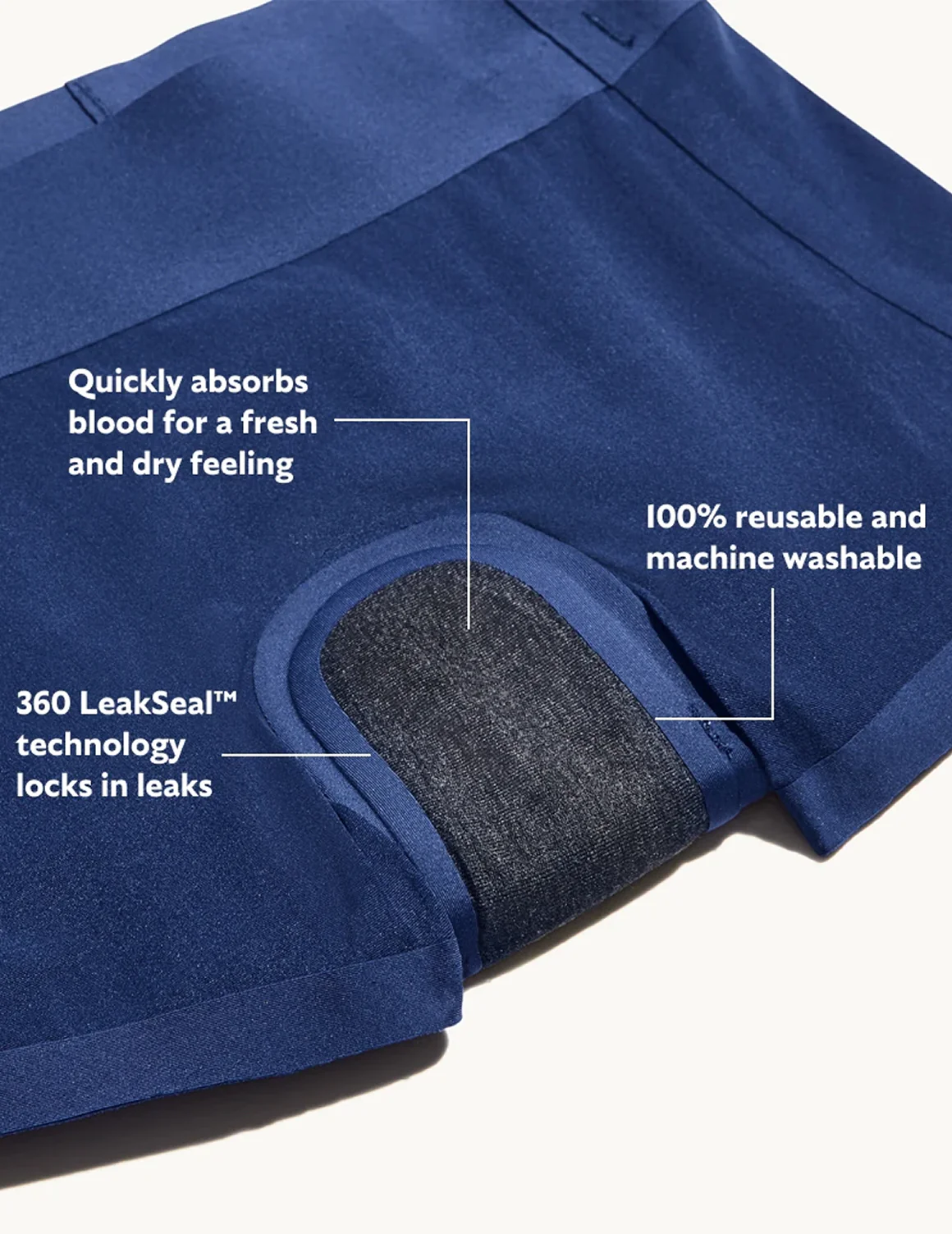 Super Leakproof® Sleepover Short - Image 17